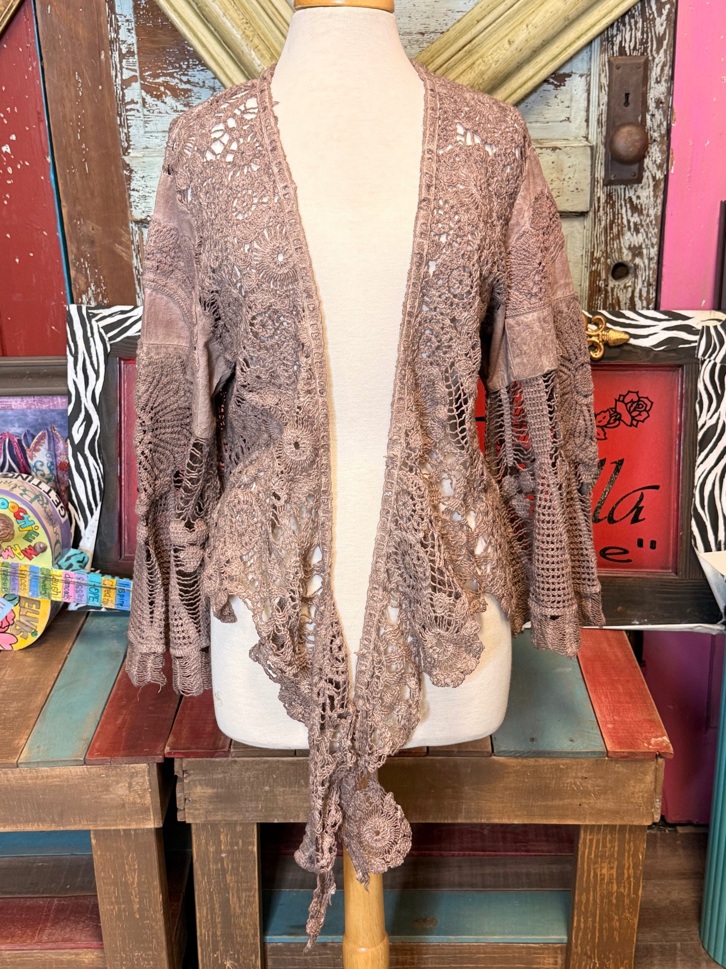 A Rare Bird Desert Rose Throw Over