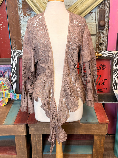 A Rare Bird Desert Rose Throw Over