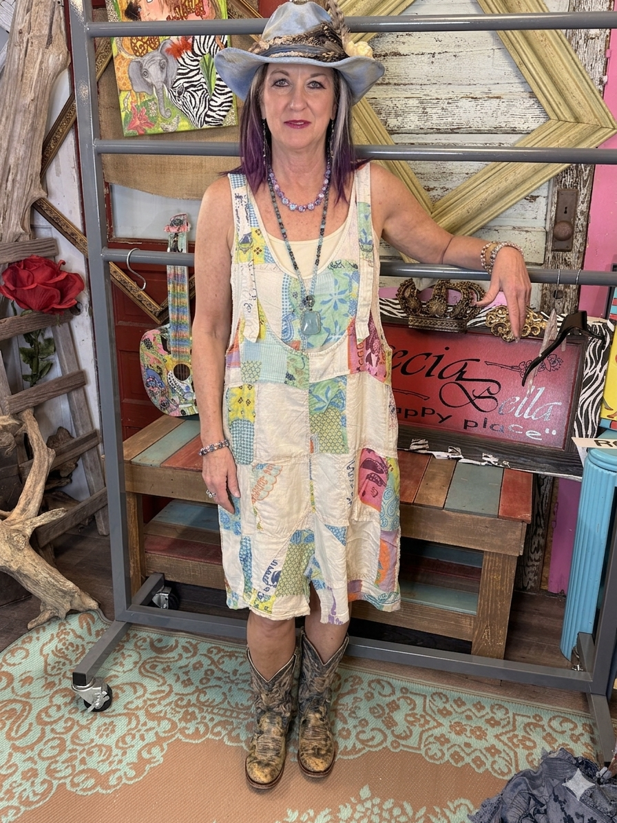 Paper Lace Patchwork Jumper