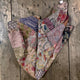 Jaded Gypsy Patchwork Love Bandana XL - Tea Stain