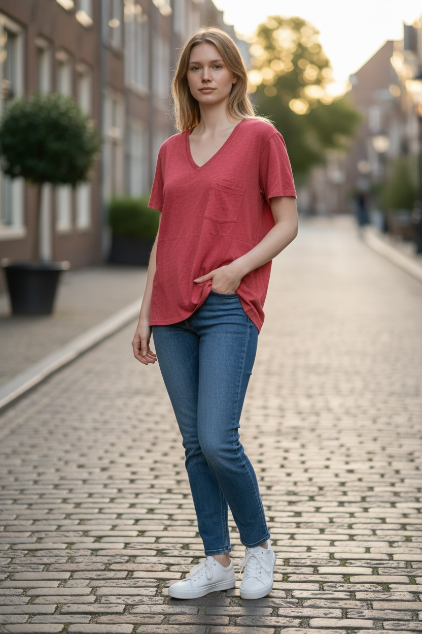 Jaded Gypsy Moon Dance V-Neck Tee