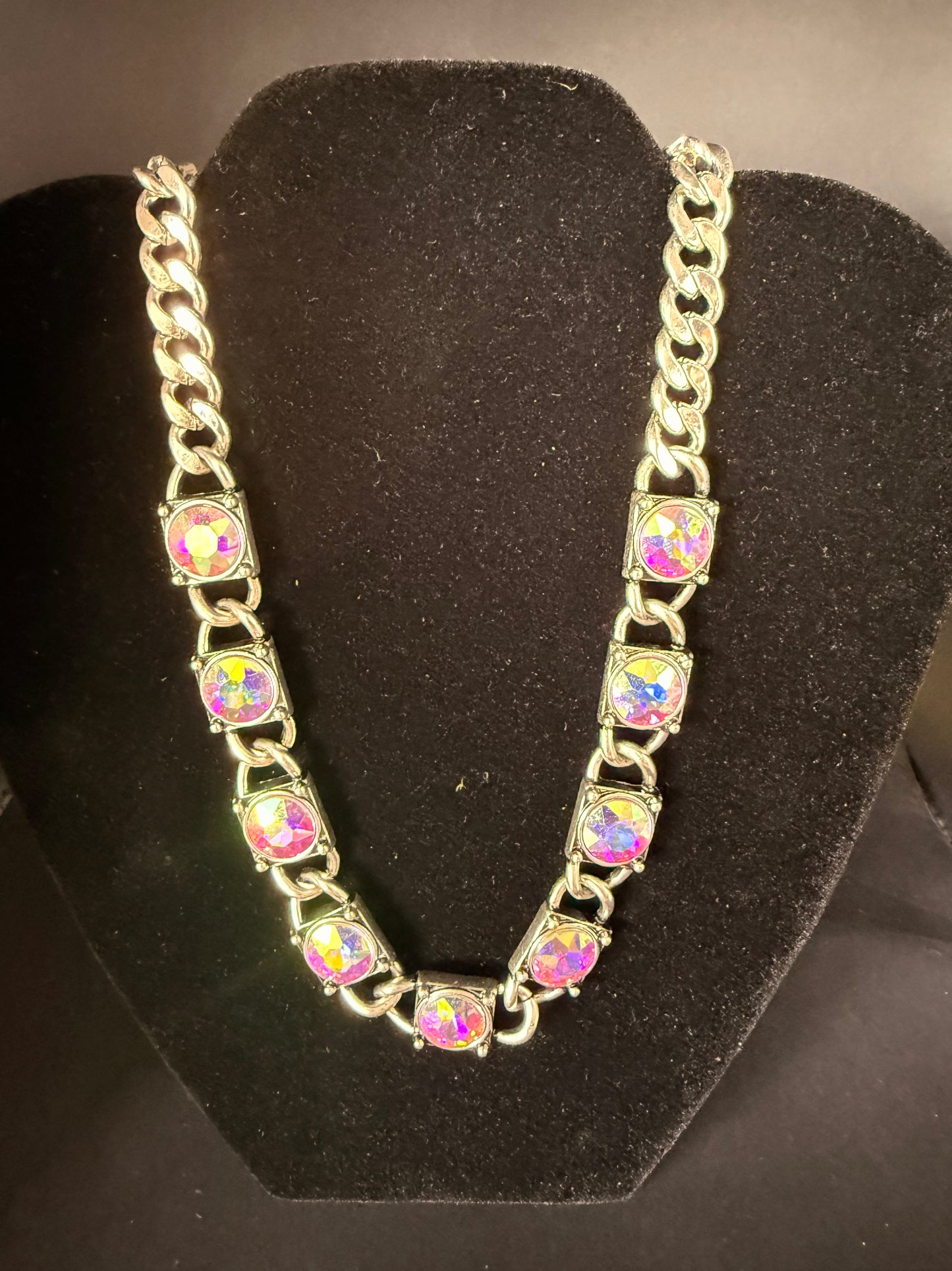 Alice  Square Chain Necklace