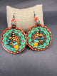 Lost and Found Wood Disk Earrings