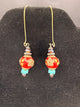 Lost and Found Long French Wire Earrings
