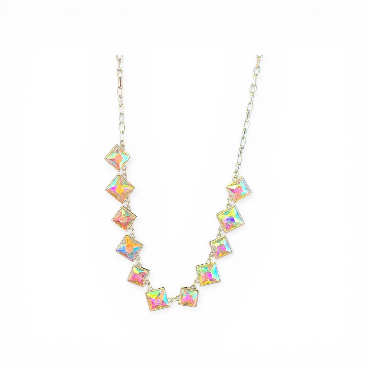 Alice Square Necklace