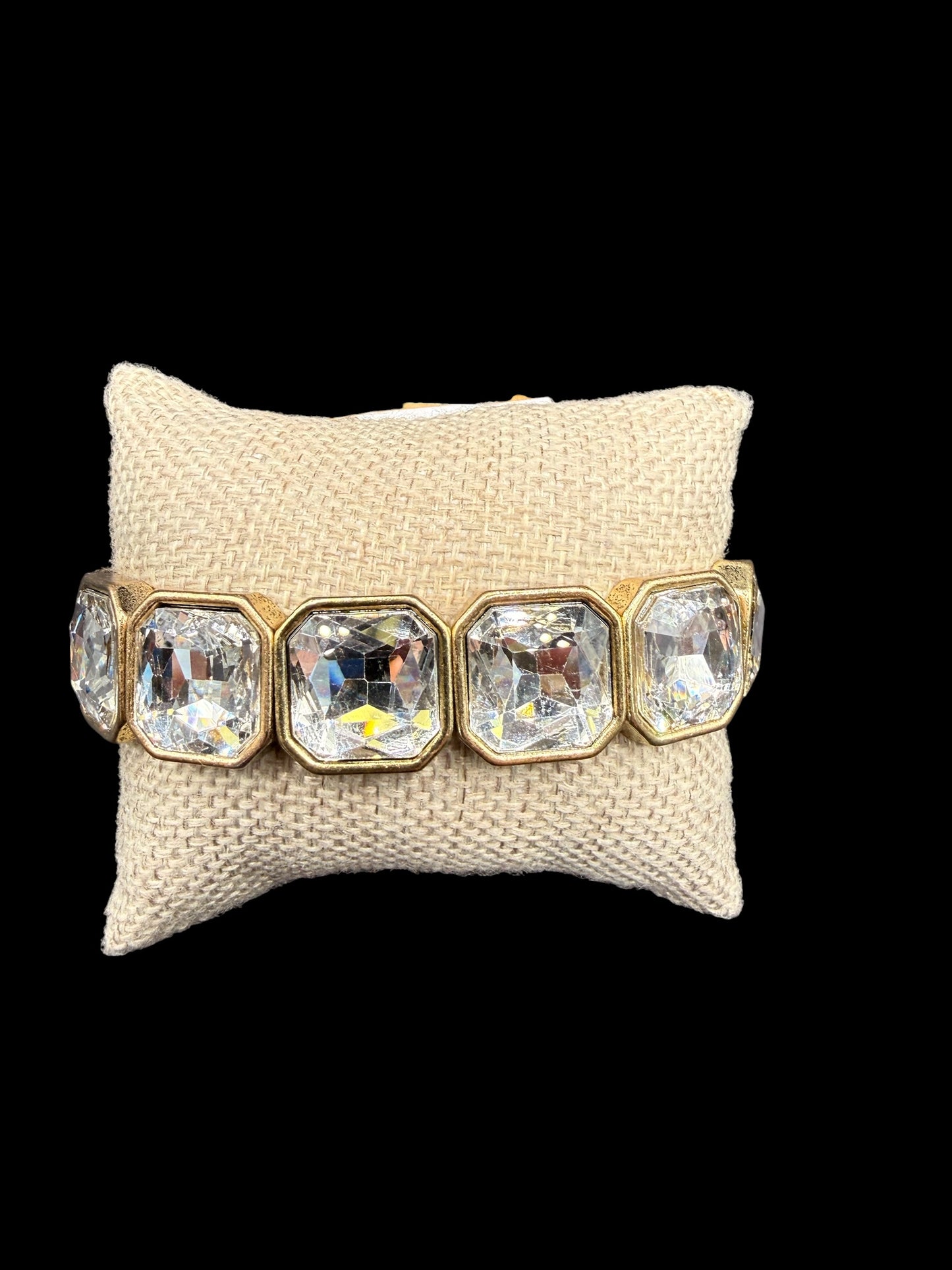 Alice Crystal Square Bracelet
