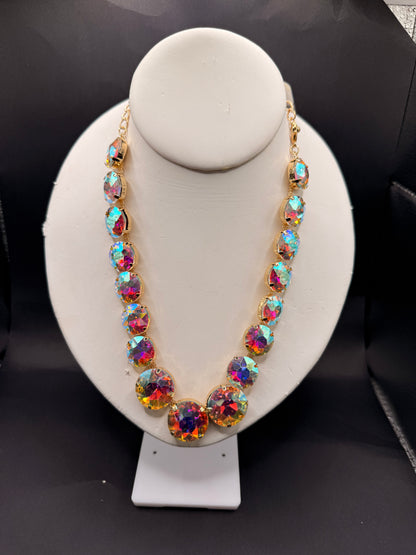 alice mesh Crystal Collar