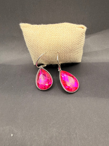 Alice Crystal Tear Drop Earrings