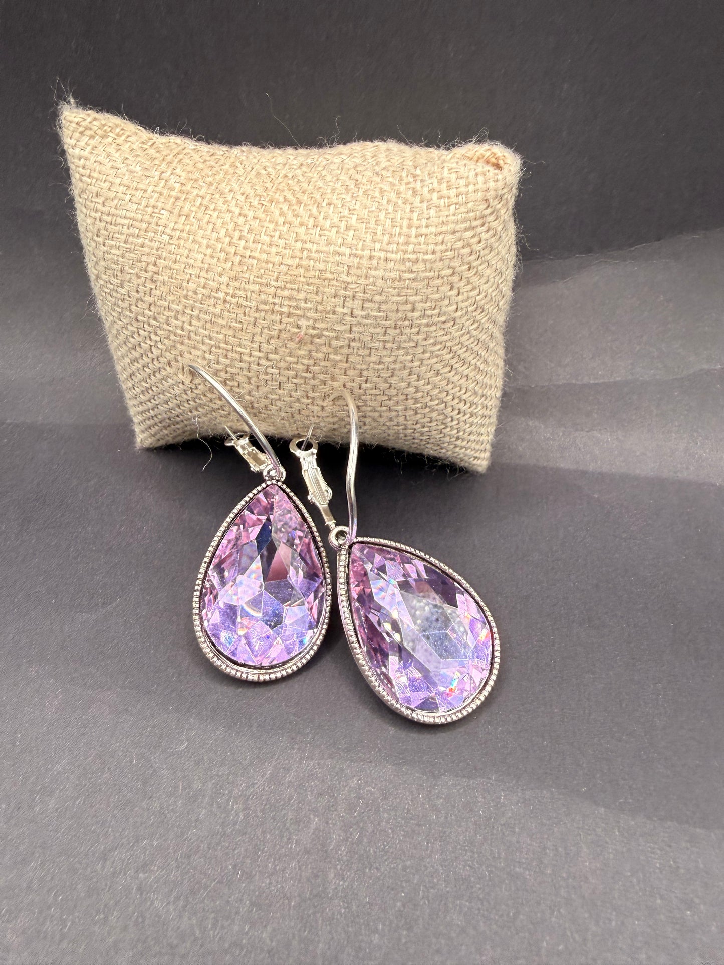 Alice Crystal Tear Drop Earrings