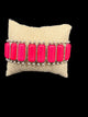 Alice Stretch Silver Bracelet with Pink