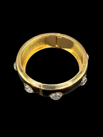Alice Enamel Stone Cuff Bracelet