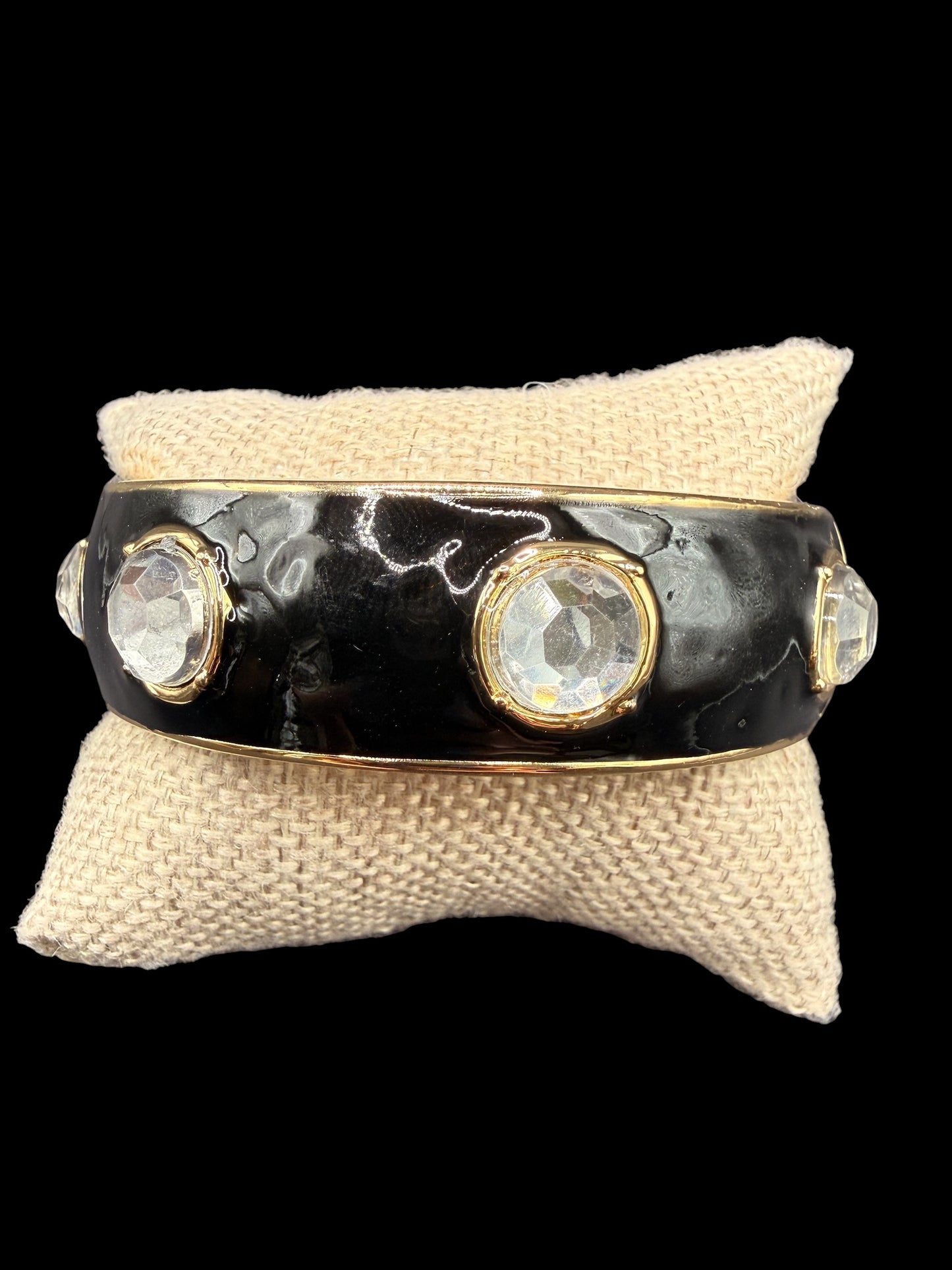 Alice Enamel Stone Cuff Bracelet
