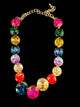 Alice Multi Color Stone Collar Necklace