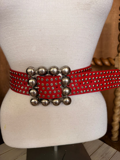 Dairi Red Bullet Belt