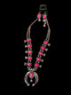 Pink Squash Blossom Necklace