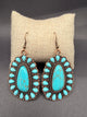 Turquoise & Bronze Earrings