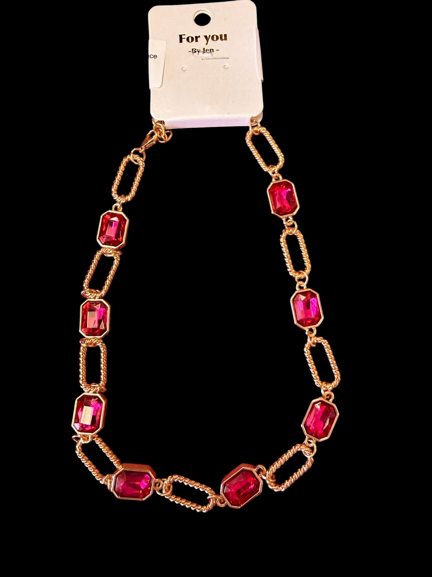 Short Stone Necklace