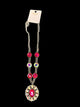Necklace with Round Crystal Stones