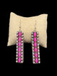 Crystal Bar Earrings