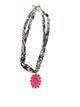 Bandana Print Fabric Necklace