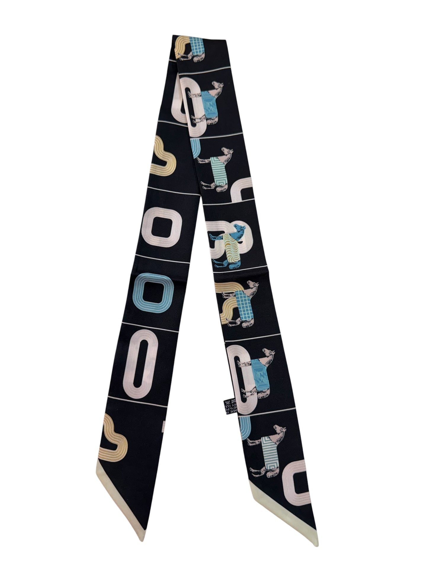 Mini Twilly Scarf | Horses & Color