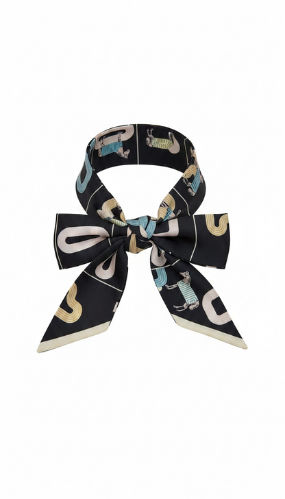 Mini Twilly Scarf | Horses & Color