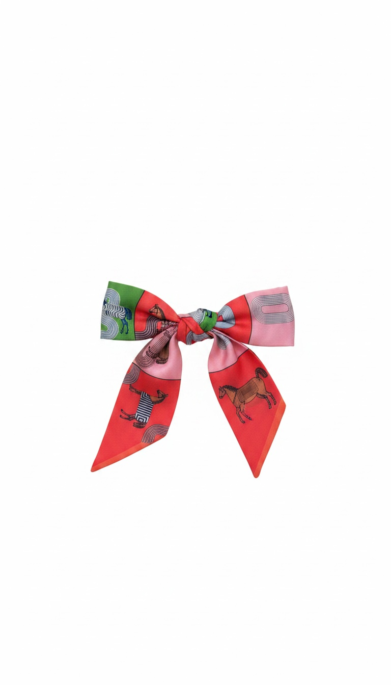 Mini Twilly Scarf | Horses & Color