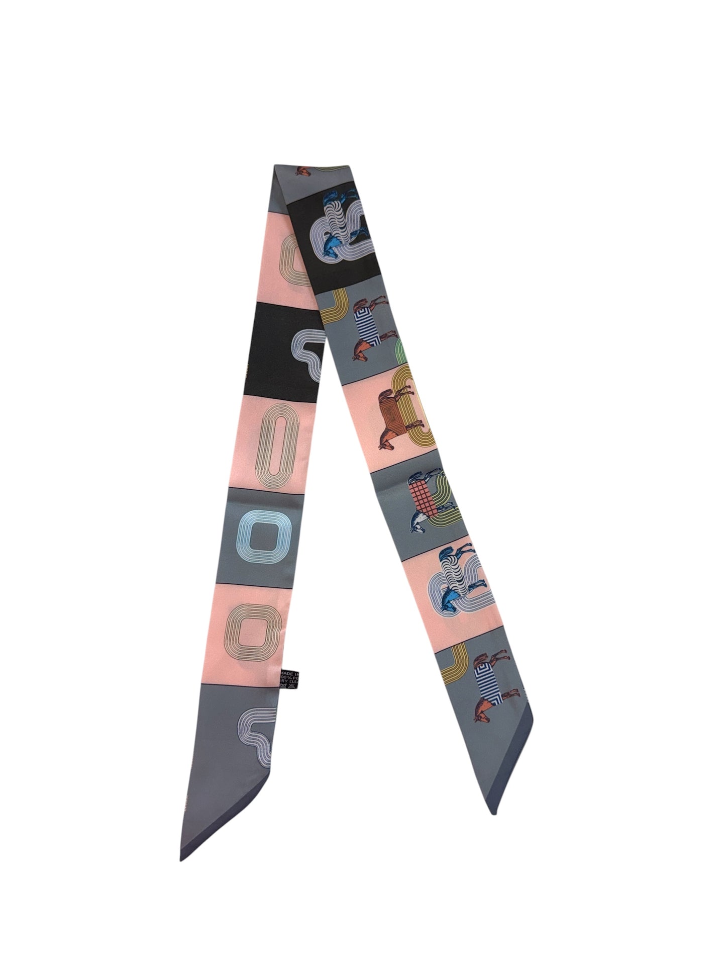 Mini Twilly Scarf | Horses & Color