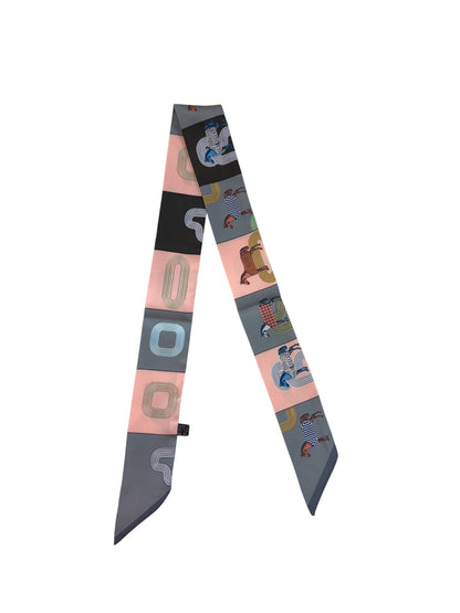 Mini Twilly Scarf | Horses & Color