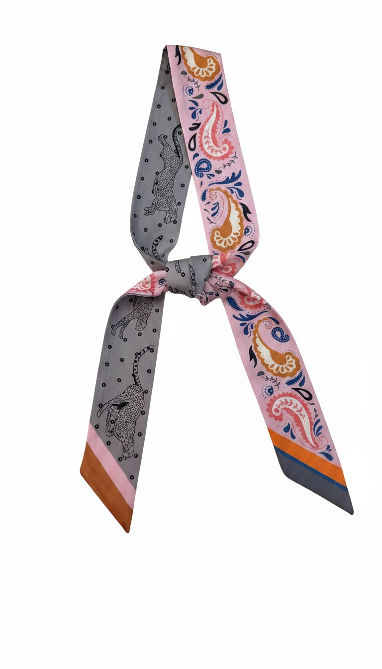 Mini Twilly Scarf | Multicolor Paisley