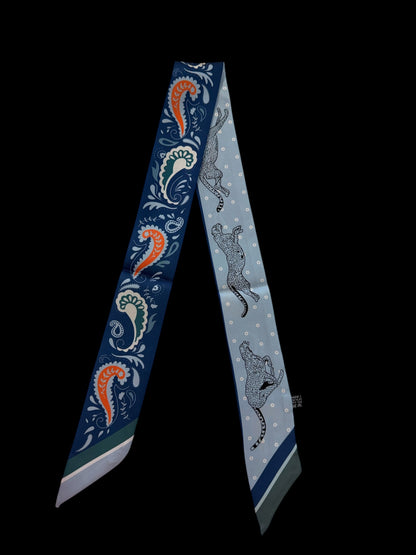 Mini Twilly Scarf | Multicolor Paisley