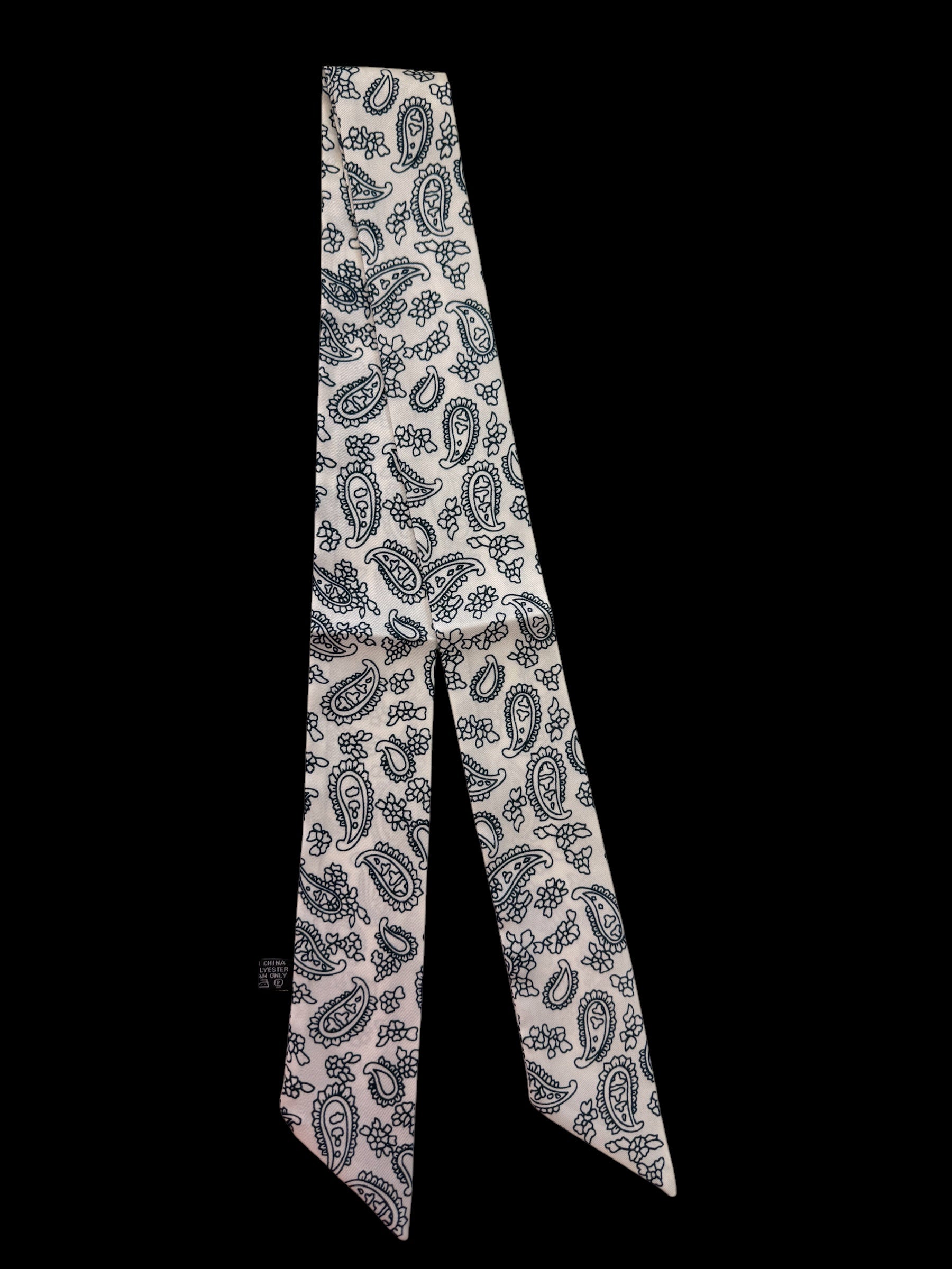 Mini Paisley Twilly Scarf
