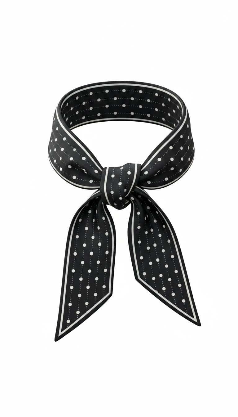 Mini Twilly Scarf | Polka Dot