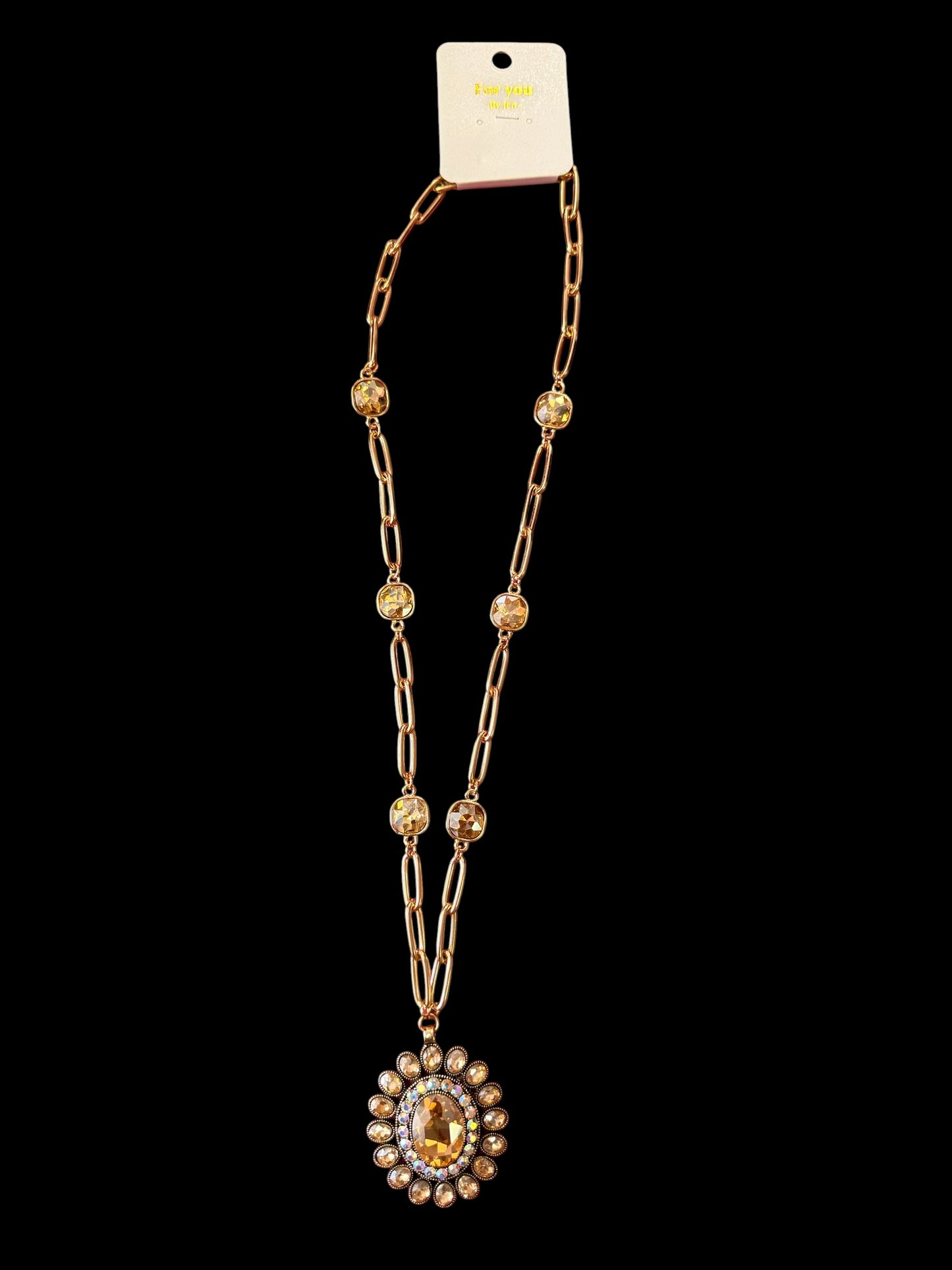 Gold Flower Necklace