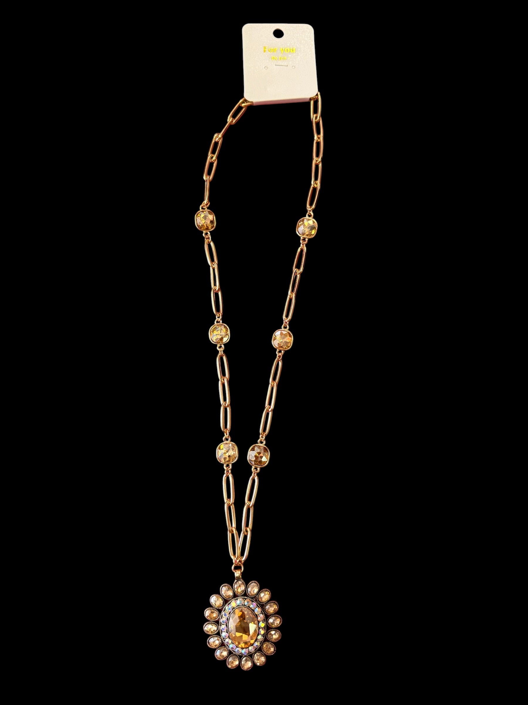 Gold Flower Necklace