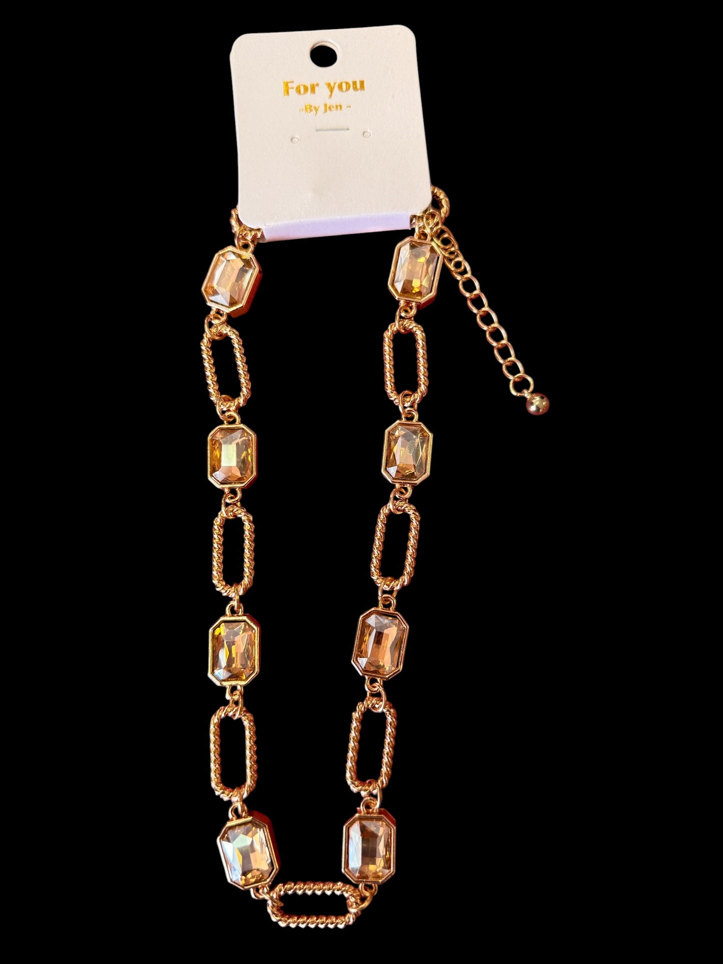 Short Stone Necklace