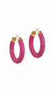 Sparkly Hoop Earrings