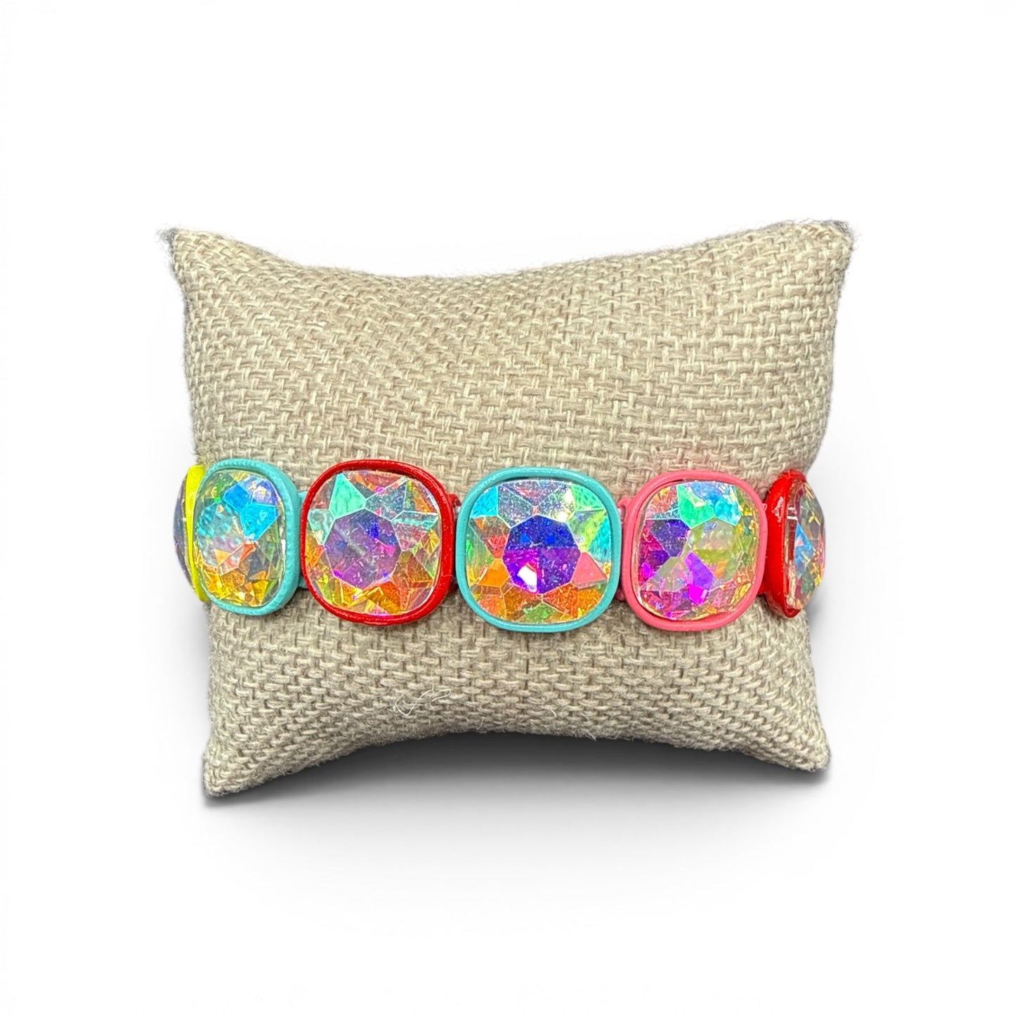 Multicolor Square Bracelet