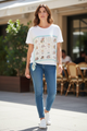 Gigi Moda Horse Tie Top