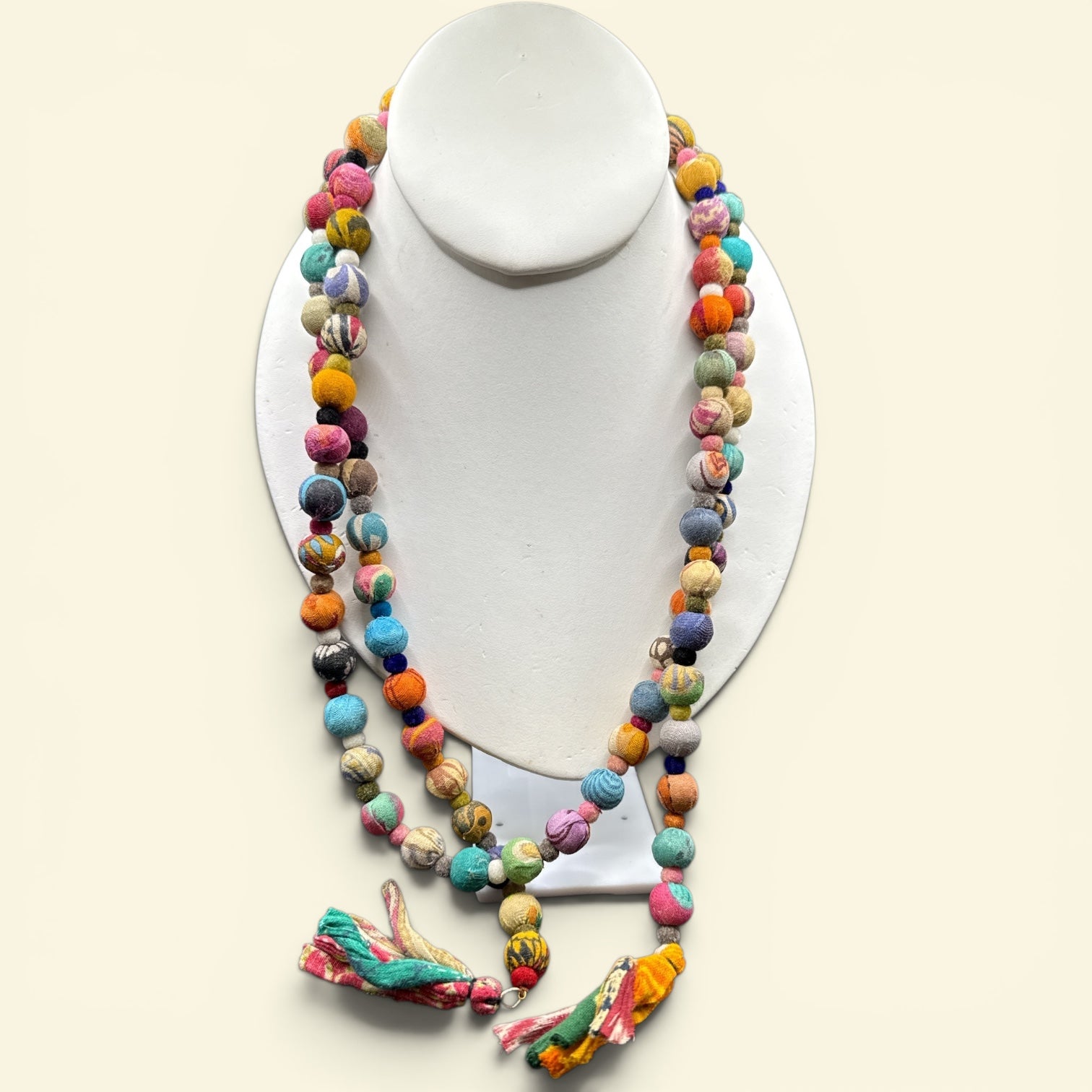 Alice Kantha Bead wrap Necklace