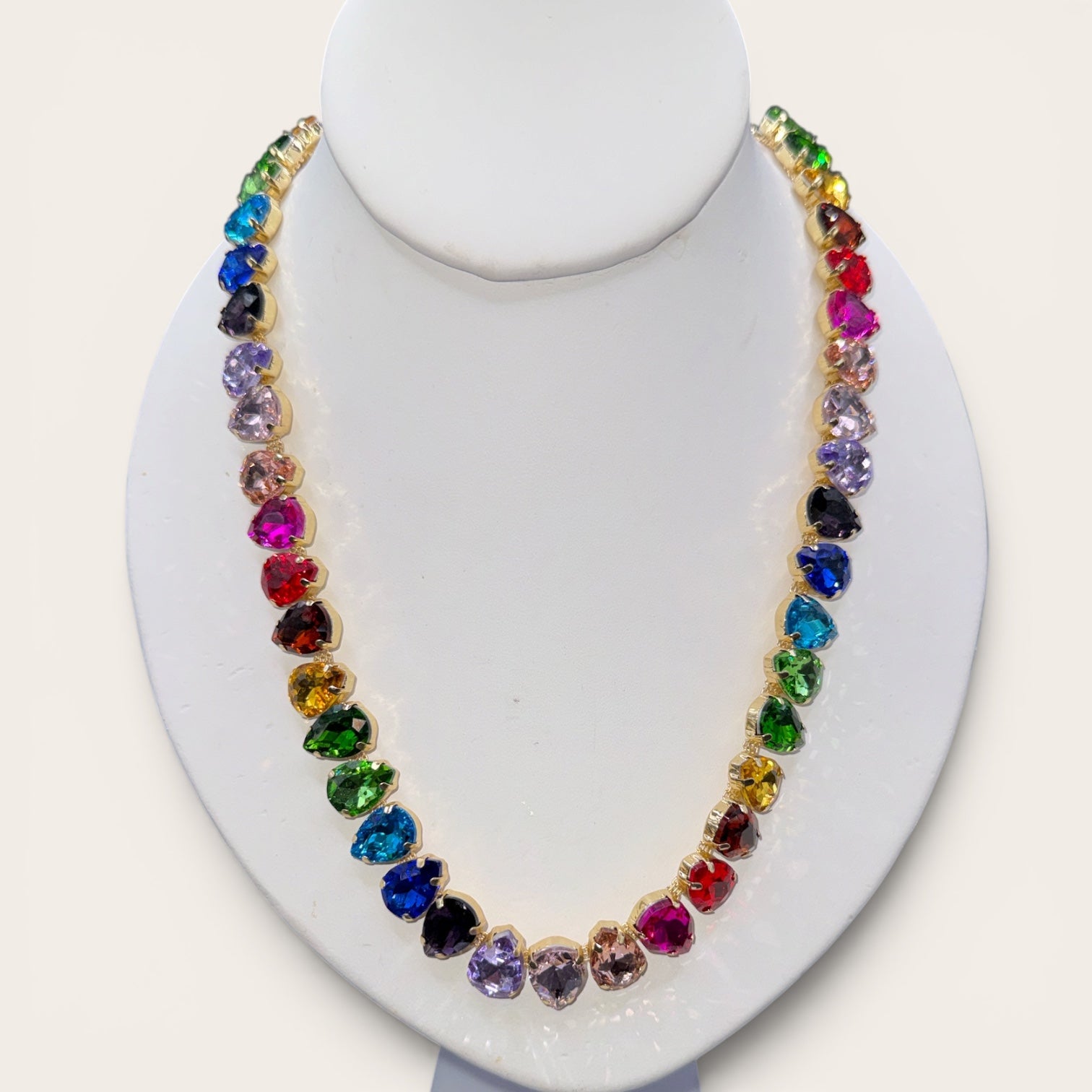 Alice Mutli Teardrop Necklace