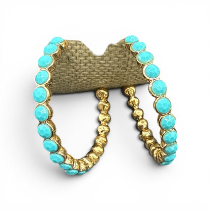 Alice small Half hoop Earrings