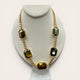Alice rectangle multi Stone Necklace