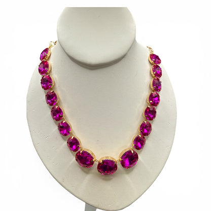 alice mesh Crystal Collar