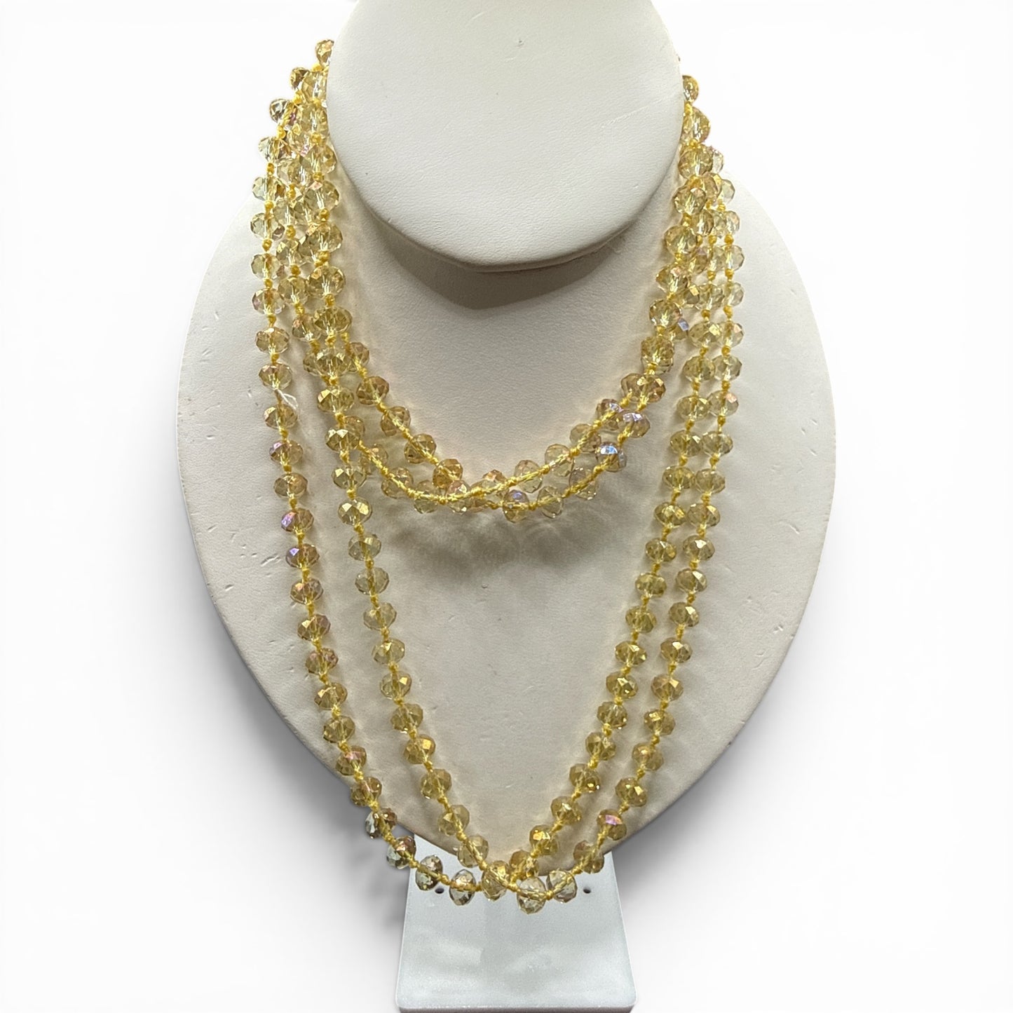 Small long color beads