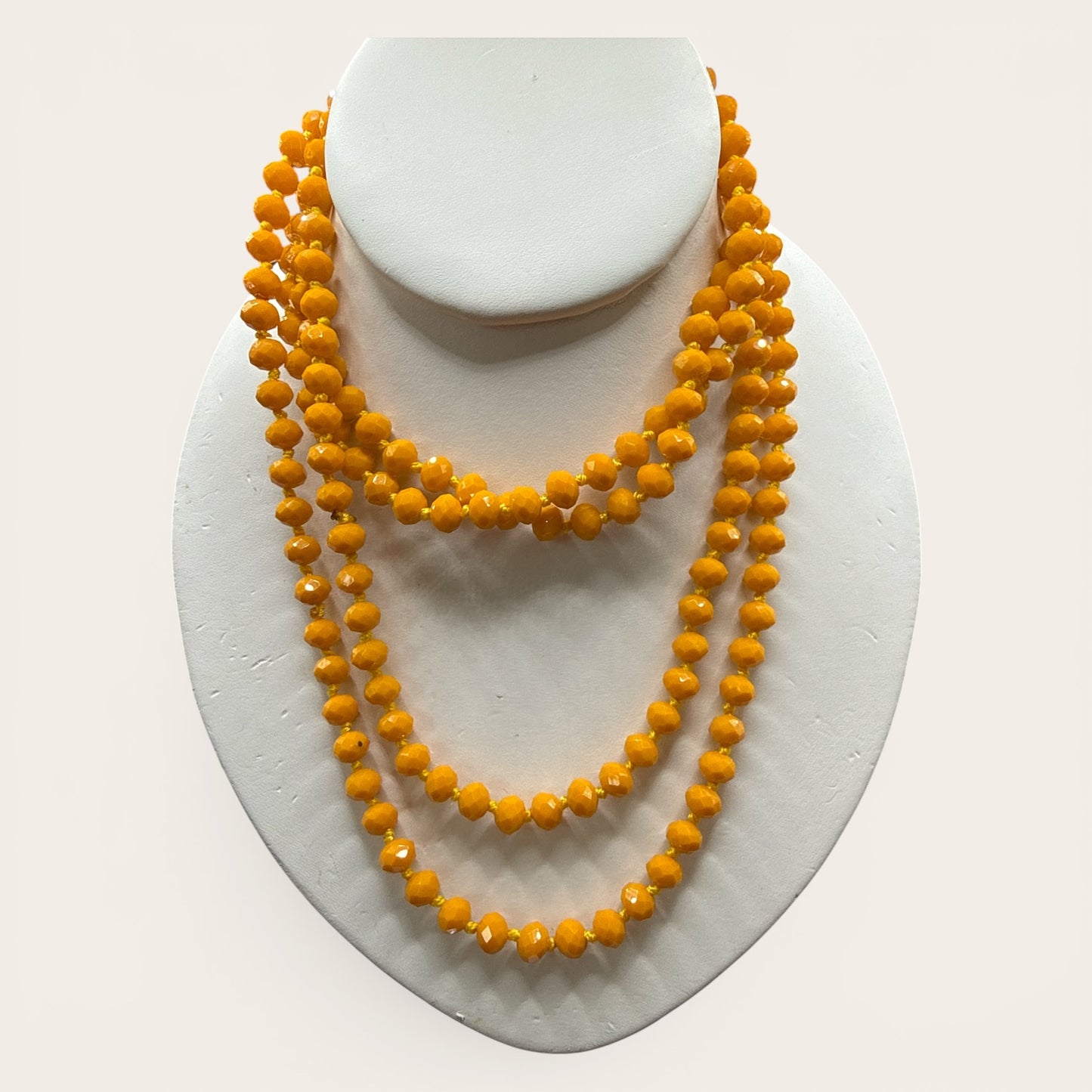 Small long color beads