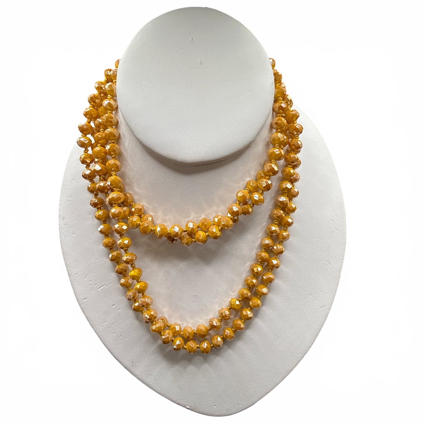 Small long color beads