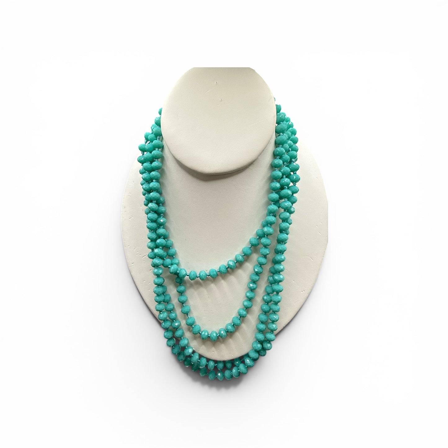 Small long color beads