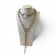 Golden Chain Lariat necklace