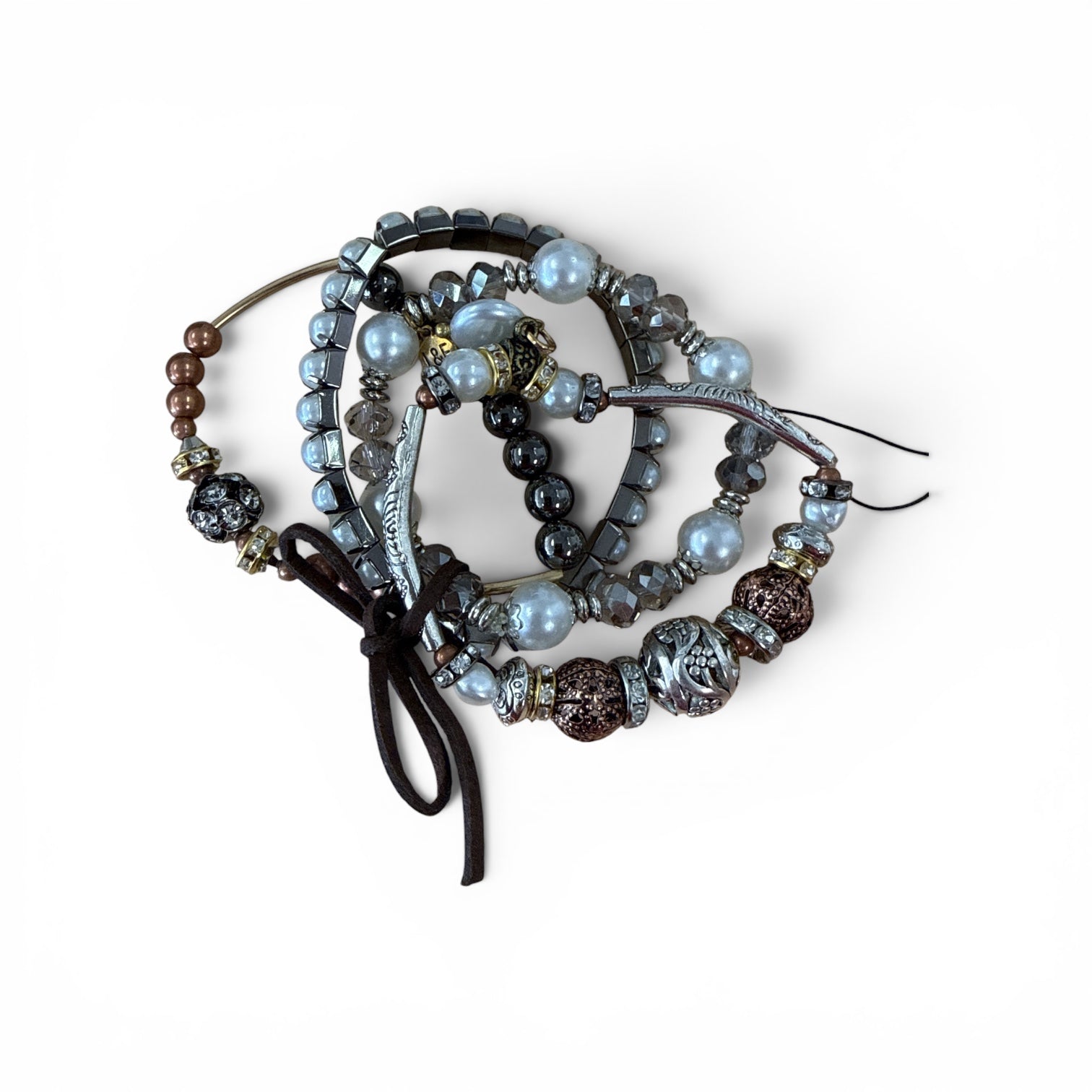 L&F Silver multi strand Bracelet